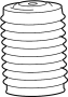 View Suspension Strut Bellows (Front) Full-Sized Product Image