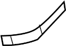 Image of Cowl Extension image for your 2020 Chevrolet Traverse    