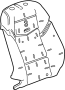 Image of Seat Back Cushion image for your 2008 Chevrolet Corvette   