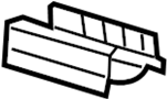 23133679 Seat Track Cover