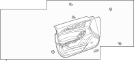 84297374 Door Interior Trim Panel