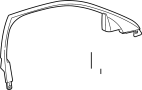 Image of Door Window Molding (Upper) image for your Cadillac CTS  