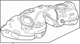 Image of Fuel Tank image for your 2020 Chevrolet Impala LT Sedan  