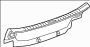 23281302 Trunk Trim Scuff Plate (Rear)