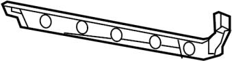 View Bumper Cover Support Rail (Upper) Full-Sized Product Image