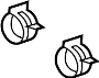 View Clamp. Hose. (Upper, Lower) Full-Sized Product Image