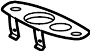 View Gasket. Oil. Pipe.  Full-Sized Product Image