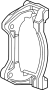 View Disc Brake Caliper Bracket (Front) Full-Sized Product Image