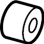 View Steering Tie Rod Nut Full-Sized Product Image