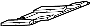 13522693 Seat Track Support (Lower)