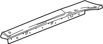 Image of Door Mirror Trim Ring (Front, Upper) image for your 2024 Cadillac XT4   