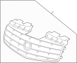 15925771 Grille (Upper, Lower)