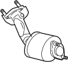 View Catalytic Converter (Front) Full-Sized Product Image