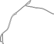 15218962 Windshield Washer Hose