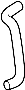 View Radiator Coolant Hose (Upper, Lower) Full-Sized Product Image