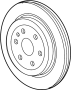 13501317 Disc Brake Rotor (Rear)