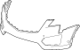 84204163 Bumper Cover (Upper)