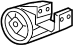 Image of Automatic Transmission Mount (Rear) image for your 2008 Chevrolet Suburban 2500   