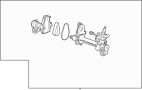 87853953 Rack and Pinion Assembly