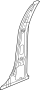 Image of Body B-Pillar image for your 2019 Chevrolet Blazer   