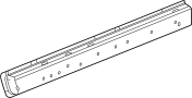 Image of Rocker Panel (Front) image for your 2008 Chevrolet Impala   