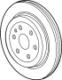 13516726 Disc Brake Rotor (Rear)