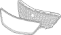 85555955 Grille (Upper, Lower)