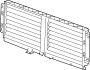 Radiator Shutter Assembly (Front, Upper, Lower)