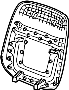 View Seat Back Panel (Rear, Upper) Full-Sized Product Image