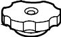View Brake Master Cylinder Reservoir Cap Full-Sized Product Image