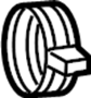 View Hose. Clamp. (Upper, Lower) Full-Sized Product Image