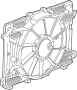 Image of Engine Cooling Fan Shroud image for your 2020 GMC Savana 3500 Base Extended Cargo Van  