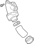 View Turbocharger Inlet Hose Full-Sized Product Image