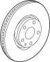 13592358 Disc Brake Rotor (Front)
