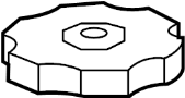 View Brake Master Cylinder Reservoir Cap Full-Sized Product Image