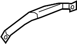 Door Interior Trim Panel Bracket (Lower)