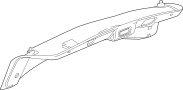 84158845 Deck Lid Trim (Rear)