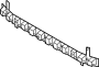 Image of Bumper Impact Absorber image for your 2023 Ford Bronco Sport   