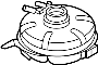 Image of Engine Coolant Reservoir image for your 2008 Ford F-150 5.4L Triton V8 A/T 4WD THE 60TH ANNIVERSARY EDITION Crew Cab Pickup Stepside 