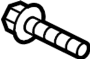 Image of Engine Air Intake Hose Bolt image for your 2005 Ford F-150 4.6L Triton V8 M/T RWD STX Crew Cab Pickup Stepside 