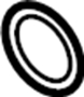 Image of Engine Oil Drain Plug Gasket image for your Mercury Grand Marquis  