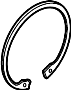 Image of Bearing. RETAINER. Wheel. Snap. Part cannot be reused. image for your 2019 Ford F-150 2.7L EcoBoost V6 A/T 4WD XL Standard Cab Pickup Fleetside 