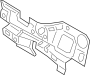 Image of Insulator. Dash. (Front). Engine Compartment. image for your 2019 Ford F-350 Super Duty 6.7L Power-Stroke V8 DIESEL A/T 4WD XLT Extended Cab Pickup 
