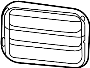 Image of Vent. GRILLE. Panel. Quarter Panel Air Vent. image for your 2015 Ford Transit-150   