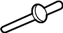 Image of Door Applique Rivet (Upper) image for your Ford Explorer  