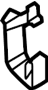 View Tie Down Hook (Rear) Full-Sized Product Image 1 of 1