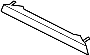 Image of Liftgate Pull Handle image for your 2024 Ford F-350 Super Duty   