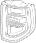 Image of Tail Light Assembly (Rear) image