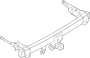 Image of Trailer Hitch image for your 2023 Ford Maverick   