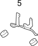 View Exhaust System Hanger Full-Sized Product Image